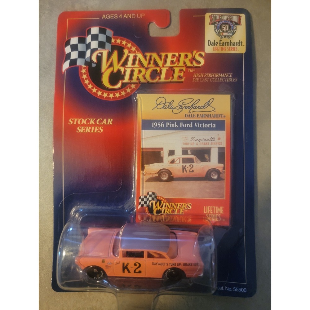Dale Earnhardt 1956 Pink Ford Victoria Winners Circle Diecast Car New‎ Sealed